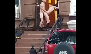 Public sex in USA outdoors
