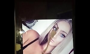 Blonde Submission Cumtribute