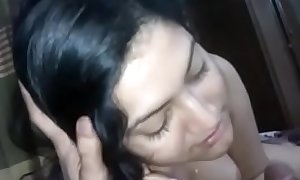 Sexy Beauty Bengali Girlfriend Sucking BF Dick with audio