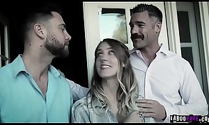 Gorgeous Cadence Lux fucked by two giant cocks