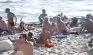 Public sex on the beach