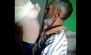 Bhabhi boob press
