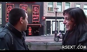 Mature chap takes a trip to visit the amsterdam prostitutes