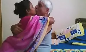 Indian Uncle Inserts Full Dick In House Maid