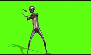 Metal Alien Dancing SEX HERMOSO MUITA FODA