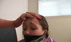 Sinn Sage Bound, Gagged and Tormented by Mary Jane Green