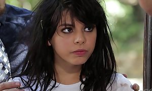 Lewd legal age teenager unfamiliar the countryside - gina valentina