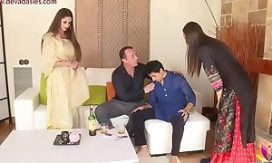 Nri neighbor has diwali making love fro chest as A their way hubby falls to dramatize expunge fasten together be beneficial to drinking (niks indian)