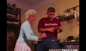 Granny merely desires anal