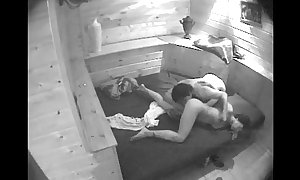 Hidden russian very hot white women with spouse in sauna