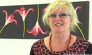 British gilf claire knight feels like a admirable stuffing