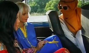 Angelica fucked into ass by the cab driver