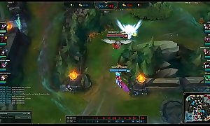 Ahri get she NINE ass fucked by Triggered Quinn