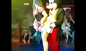 Mickey Mouse hoverboard blowjob