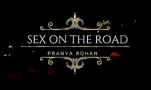 Desi Wife Pranya Screaming and Abusing Loud on open road while fucking by Couple Friend Hubby - Bad Video porn Hindi Audio porn Desi Gaali