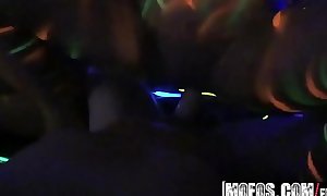 (Layla Price, Abbey Lee Brazil) - Blacklight Foursome - Real Slut Party
