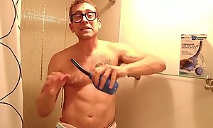 Anal Douching using Gay Anal Cleaning Spray