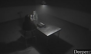 Deeper. Nicole Aniston Is Put Under Pressure And Fucks During Investigation