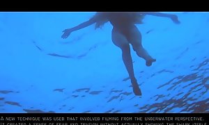 Jaws: Sexy Nude Blonde Skinny Dipping Girl (Shark POV)