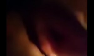 Mexican Ex makes her little pussy cum
