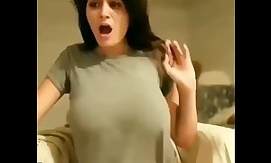 Big boobs jumping girl video