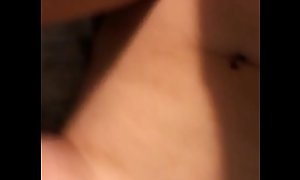 Dominican fucks his girlfriend and cum on her pussy