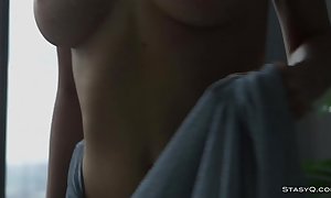 POV compilation of hot russian babes slowly stripping