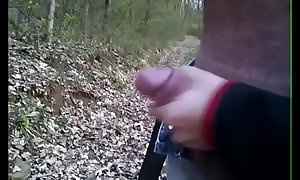 Jerked out in the woods