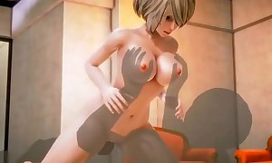 3D Cartoon sex  - Big cock is pounding young sexy blond with passion - xxx toonypip.vip - 3D Cartoon sex