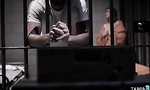 Caged teen has to fuck for survive with a stranger