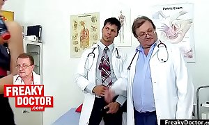 Czech gyno clinic exam of hairy hottie Promesita