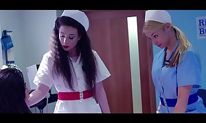 Nurse fucks patient in hospital room (amazing classy Lesbian scene)  porn  Nurse Casey Calvert - Patient Whitney Wright  - GirlCore