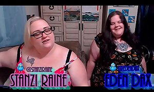 Zo Podcast X Presents The Fat Girls Podcast Hosted By:Eden Dax porn and xxx Stanzi Raine Episode 2 Pt 1