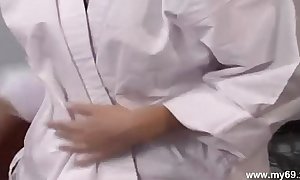 Perfect body karate hotwife copulates coach fantastic gazoo