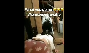 Kai twerking porn booty comp. ft. some friends of hers (IG Story)