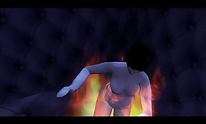 Sims 4 - A Nightmare on Elm Street Freddy makes Sasha Grey his bitch