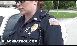 BLACK PATROL - Hands Up, DO Shoot... Your Load All Over My Cop Face!