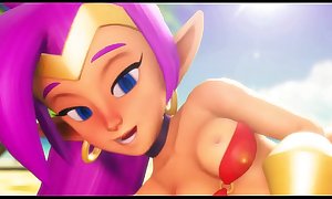 Shantae on the Beach